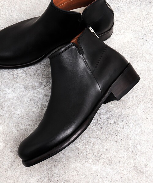 ブーツ 「EARLE/アール」ER2202 Back Zip Short Boots メンズの画像