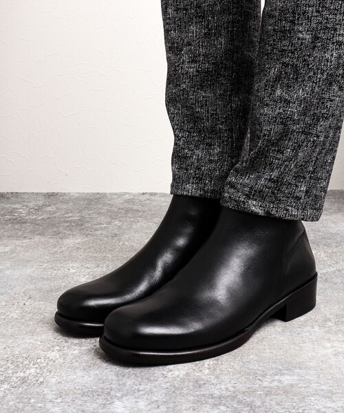ブーツ 「EARLE/アール」ER2202 Back Zip Short Boots メンズの画像
