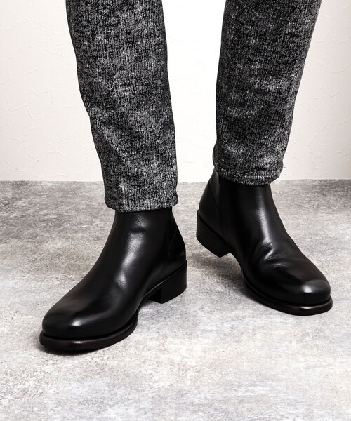 ブーツ 「EARLE/アール」ER2202 Back Zip Short Boots メンズの画像