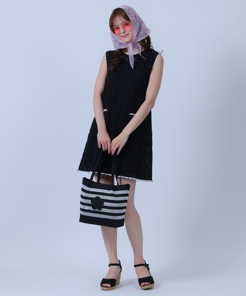 MARY QUANT（マリークヮント） トートバッグ マリークワント メッシュ