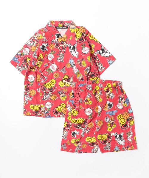 HYSTERIC MINI（ヒステリックミニ） 着物 HYSTERIC MINI HOOPS 総柄