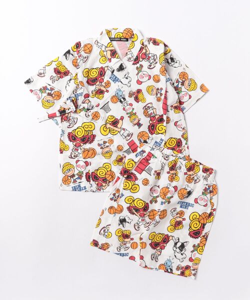HYSTERIC MINI（ヒステリックミニ） 着物 HYSTERIC MINI HOOPS 総柄