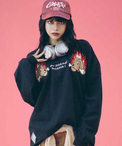 GALFY（ガルフィー） 長袖Tシャツ LL ブルー メンズ : ZOZOTOWN Yahoo