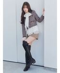 ブラウス シャツ ドレープボウタイシフォンブラ...の詳細画像2