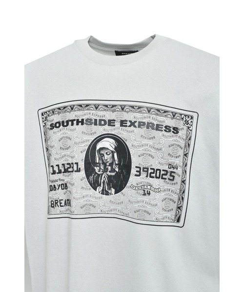 「BREATH」 半袖Tシャツ LARGE ブラウン メンズ_画像3