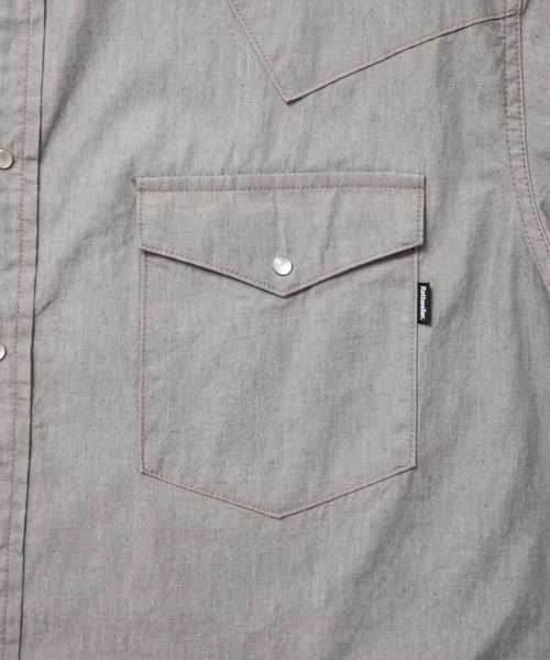 「ROTTWEILER」 長袖シャツ S グレー メンズ_画像4