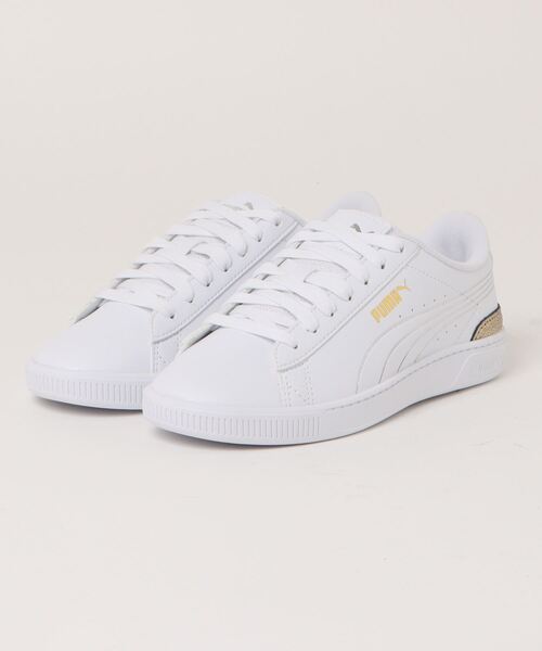 「PUMA」 ローカットスニーカー 26.0cm ホワイト系その他 レディース_画像5