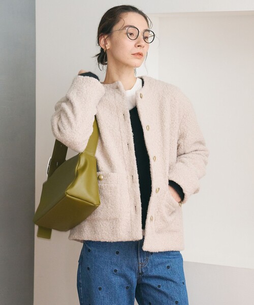 BEAUTY＆YOUTH UNITED ARROWS ジャケット ノーカラージャケット 「WEB