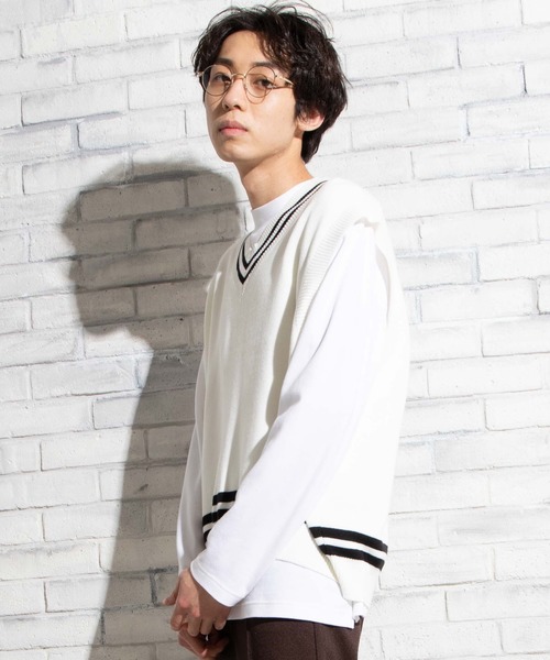 ベスト Wego ミラノリブチルデンニットベスト Zozotown Paypayモール店 通販 Paypayモール