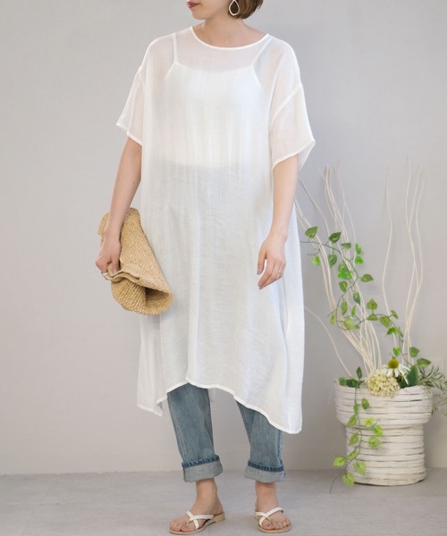 ワンピース シアーポプリンtシャツワンピース Zozotown Paypayモール店 通販 Paypayモール