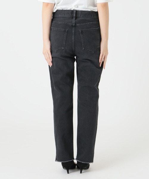 SLOBE IENA パンツ デニム ジーンズ LE DENIM カットオフスリムパンツ  