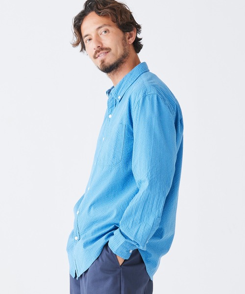 L.L.Bean（エルエルビーン） シャツ オーガニック・コットン・シア