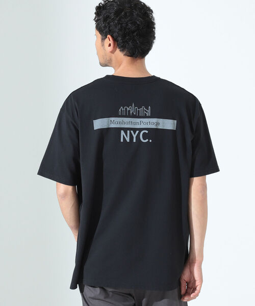 B：MING by BEAMS tシャツ Manhattan Portage / ロゴプリント