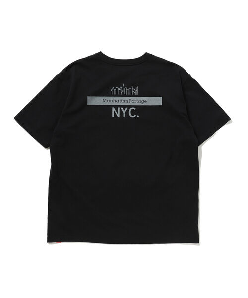 MCM ロゴプリントクルーネックTシャツ B：MING by BEAMS tシャツ Manhattan Portage / ロゴプリント