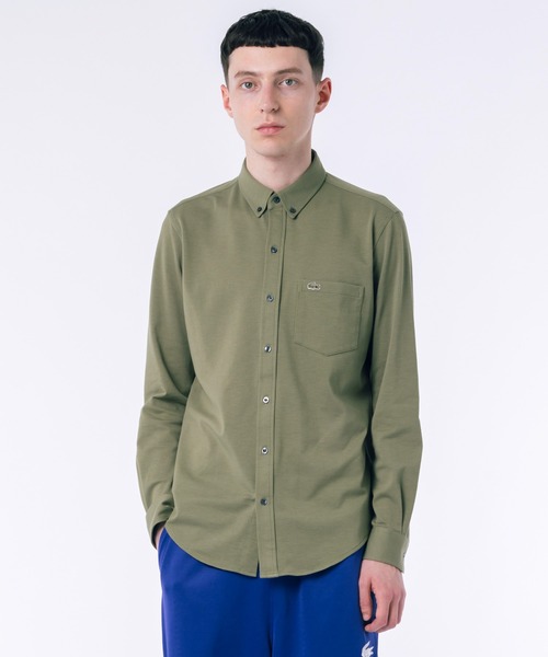 ラコステ◆メンズ◆モックネックシャツ◆ラウンド2回使用 th079el-thum-24ss.jpg