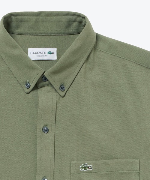 LACOSTE（ラコステ） シャツ クールマックスブレンド鹿の子地シャツ