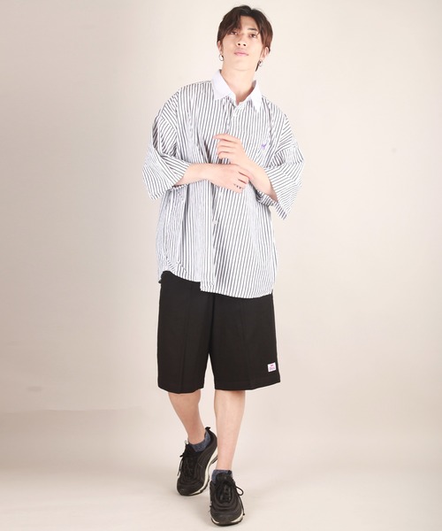 LONSDALE パンツ ストレッチツイル ワーカーズ カラーショート