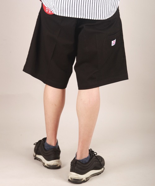 短パン(L) LONSDALE パンツ ストレッチツイル ワーカーズ カラーショート