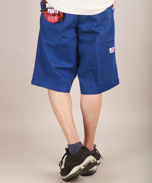 LONSDALE パンツ ストレッチツイル ワーカーズ カラーショート