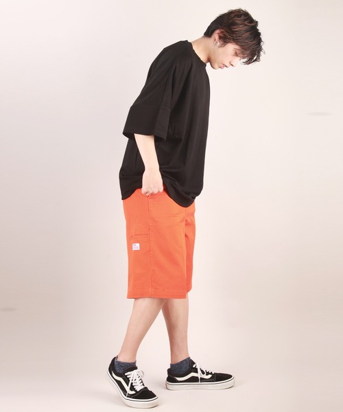 LONSDALE パンツ ストレッチツイル ワーカーズ カラーショート