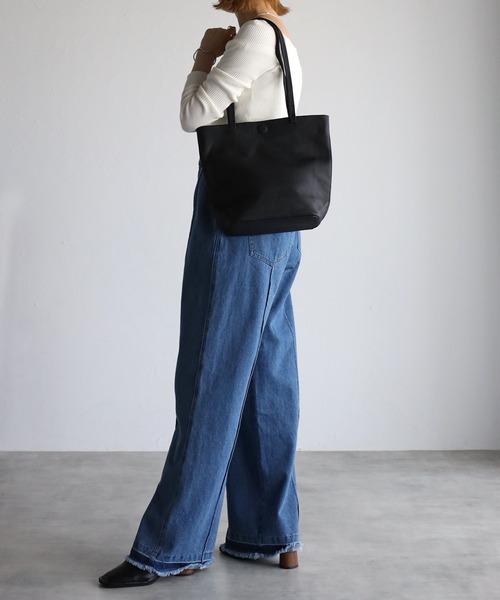 GUSCIO（グッシオ） トートバッグ 「グッシオレザー」シュリンクレザー 