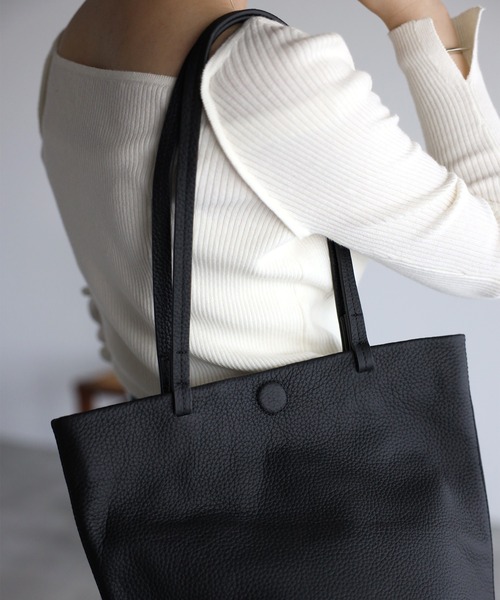 GUSCIO（グッシオ） トートバッグ 「グッシオレザー」シュリンクレザー 