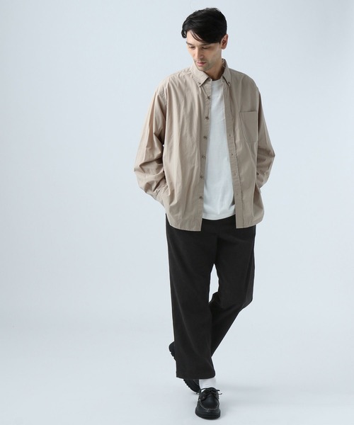 BAYFLOW メンズ パンツ コーデュロイワイドパンツ : ZOZOTOWN