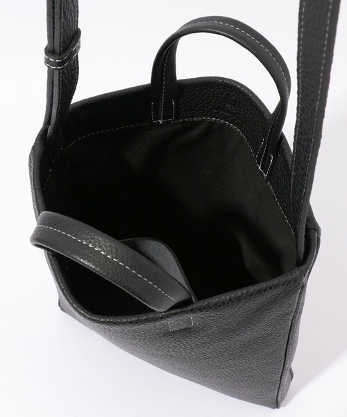 トートバッグ 「別注」A TOTE＆SHOULDER シュリンクレザー 2WAYバッグ メンズの画像