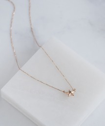 queite ネックレス K10 YG/PG 星と月のネックレス「queite