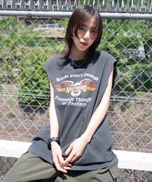 タンクトップ WEGO/ヘビーウエイトモチーフロゴノースリーブ メンズ レディース｜ZOZOTOWN Yahoo!店