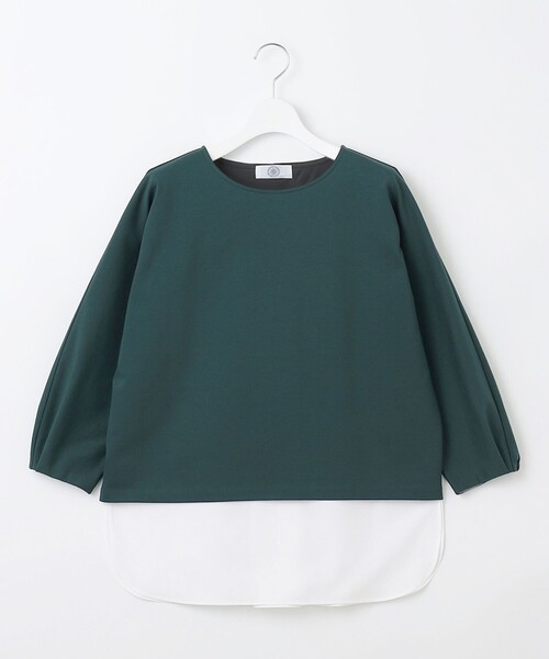 tシャツ TCポンチ ドルマンスリーブ レイヤード カットソー レディース tシャツ TCポンチ ドルマンスリーブ レイヤード カットソー