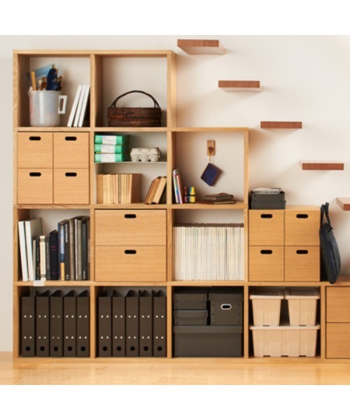 ⭐️送料無料⭐️４個セット⭐️無印良品⭐️スタッキングシェルフ・コの字棚⭐️ 無印良品（MUJI） 家具 スタッキングシェルフ・コの字棚 幅37．5