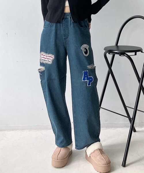 アズノゥアズドワン　デニムストレッチパンツ サイズ3 アズノゥアズドワンデニムストレッチパンツ サイズ3