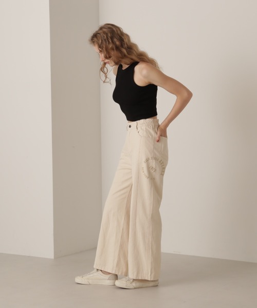 AVIREX ジーンズ デニム デニムパンツ CIRCLE STENCIL PRINT