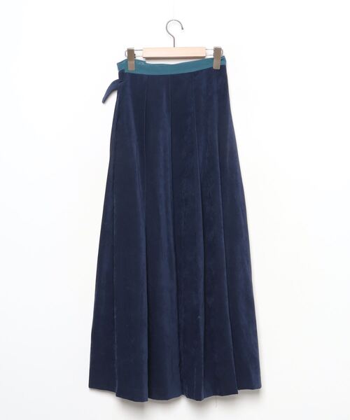 PAMEO POSE」 フレアスカート S ネイビー レディース : 79412657  