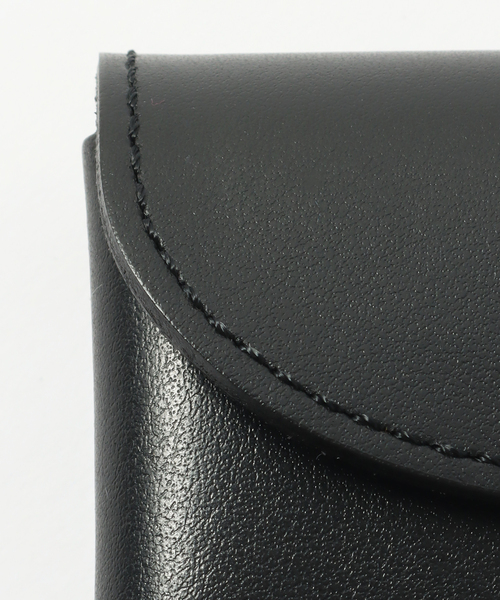 LIWLE◇2つ折り財布/レザー/BLK/無地/メンズ/LWL-AC-60-110 財布 「LIWLE ⁄