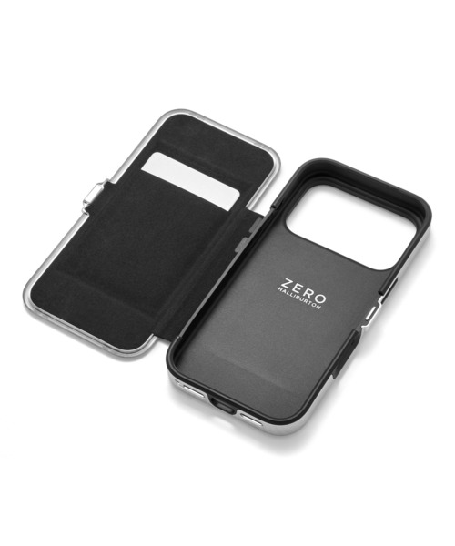 ZERO HALLIBURTON スマホケース Hybrid Shockproof Flip Case