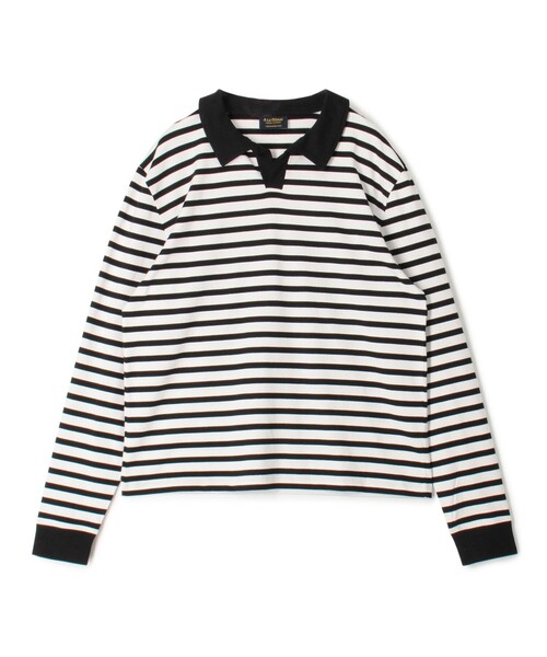 Le Minor tシャツ 「別注」Le コットン スキッパーポロ メンズ
