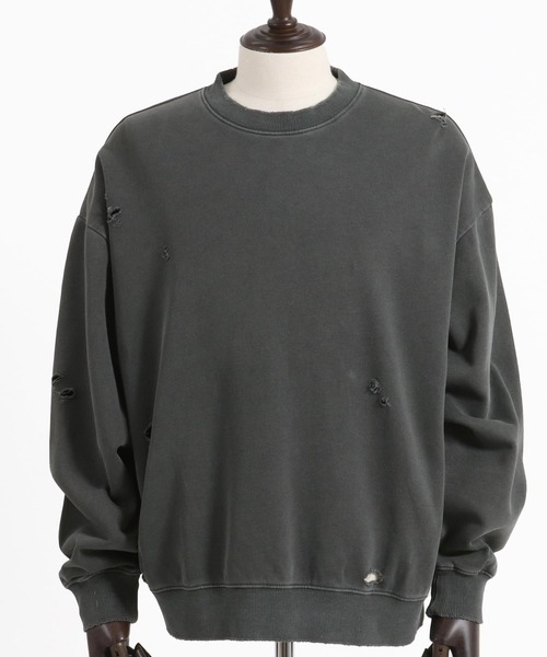 CAMBIO（カンビオ） トレーナー スウェット msw1438- 裏毛製品染め