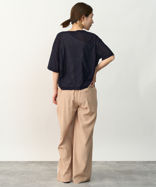 VERMEIL par iena（ヴェルメイユパーイエナ） tシャツ 半袖 コットン