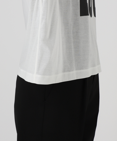 VERMEIL par iena コットン シアージャージロゴTシャツ 24SS VERMEIL par iena tシャツ Tシャツ コットン シアージャージロゴ