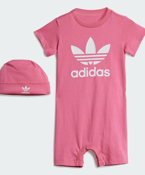adidas ベビー服 ロンパース ギフトセット ジャンプスーツ