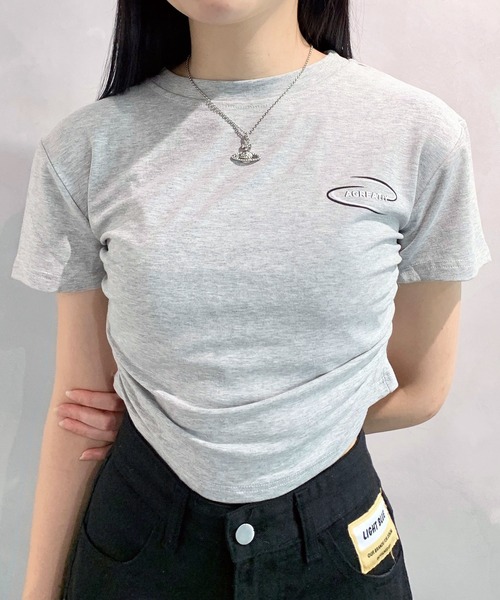 tシャツ シャーリングフィットTEE レディース シャーリングフィットTEE（Tシャツ／カットソー）｜JOURNAL