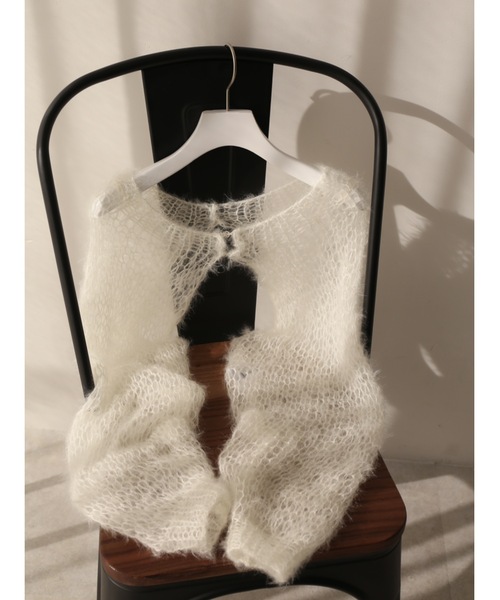 KATRIN TOKYO カーディガン Katrin TOKYO カーディガン vintagelike flower jacquard knit