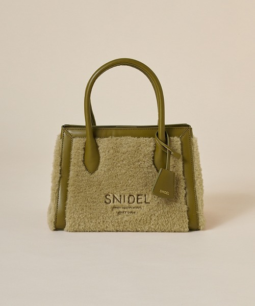 SNIDEL（スナイデル） トートバッグ ボアトート レディース : ZOZOTOWN