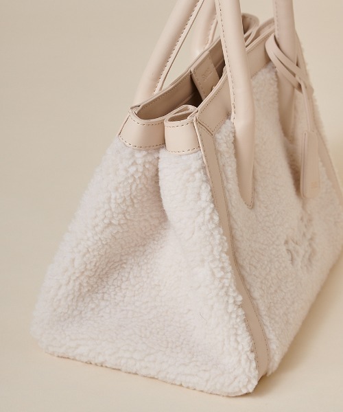 SNIDEL（スナイデル） トートバッグ ボアトート レディース : ZOZOTOWN