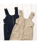 サロペット オーバーオール サイドオープンフリ...の詳細画像2