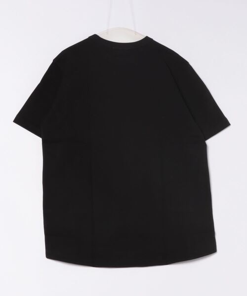 ラコステ　半袖　ブラック LACOSTE（ラコステ） tシャツ 「LACOSTE」鹿ノ子地ポケット半袖Tシャツ