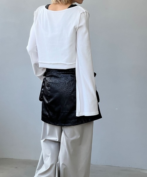 chuclla メニーway リブトップス　chw24a038 chuclla tシャツ メニーway リブトップス chw24a038 レディース