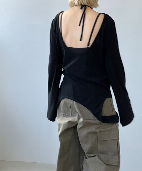 chuclla tシャツ メニーway リブトップス chw24a038 レディース